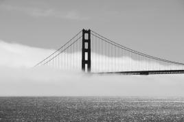 Golden Gate im Nebel V