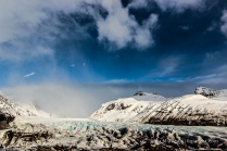 Gletscherzunge am Svinafellsjökull